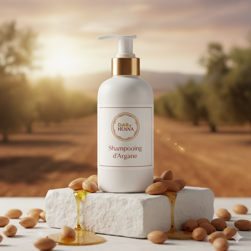 Shampooing à la rose Dar Henna